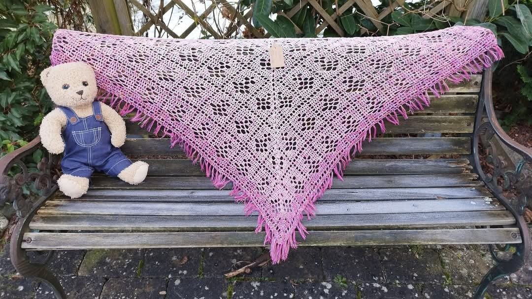 Häkelanleitung Tuch Indra - Bild 9