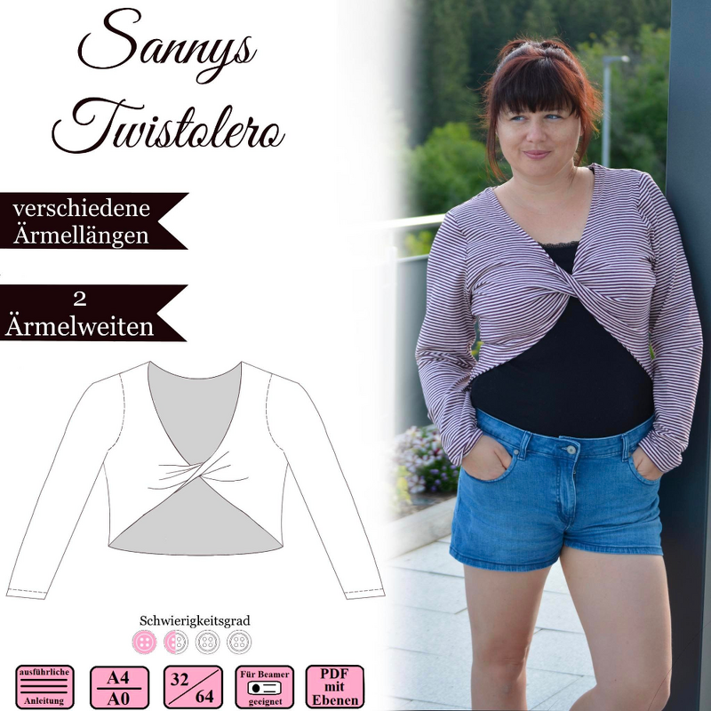 Sannys Twistolero –  E-Book and sewing instructions