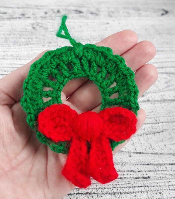 Minimalist wreath, Mini tree ornaments, Christmas clearance - Image 9