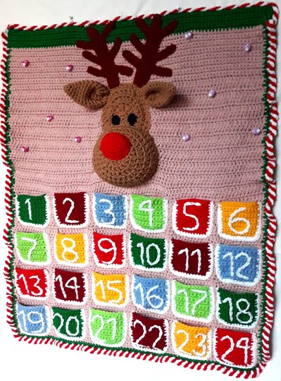 DIY advent calendar, Deer ornament baby, Christmas clearance