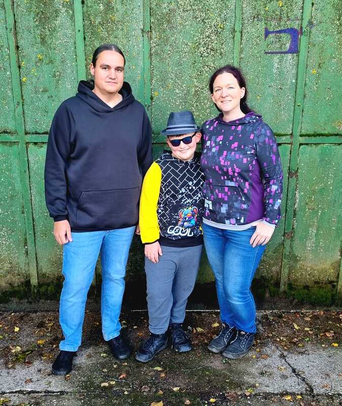 E-Book Unisex Hoodie Steff XS-XL