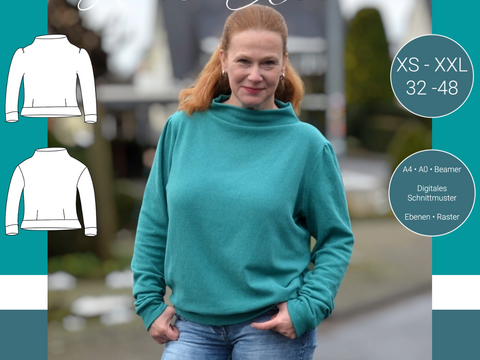 Sweater "BlueElaine" inkl. Beamerdatei