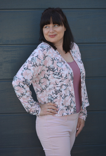 Sannys shirt jacket-size 32-64-E-Book and instructions