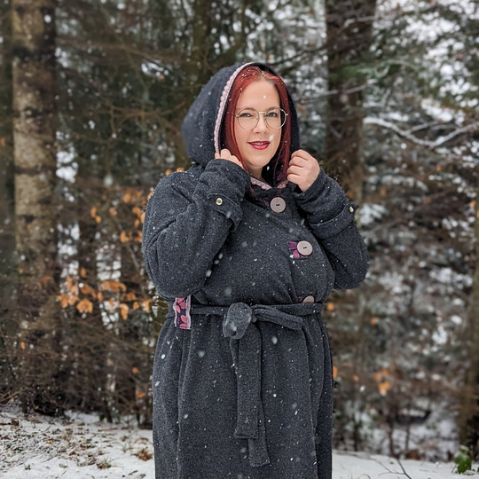 Sannys Long Coat - Size 32-64 - E-Book and instructions