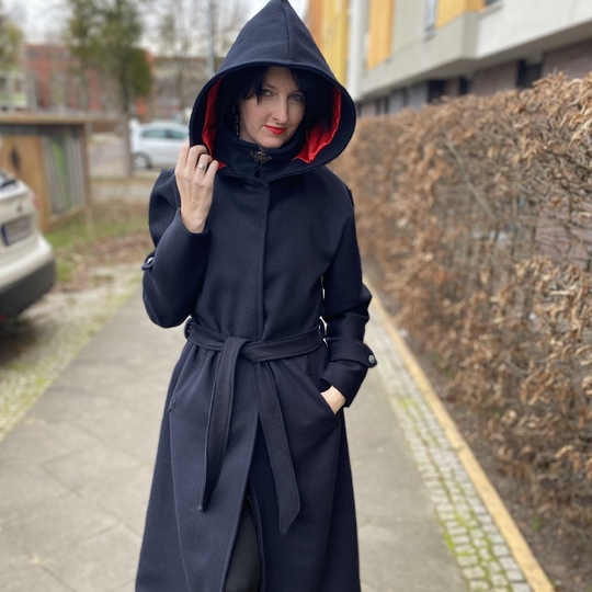 Sannys Long Coat - Size 32-64 - E-Book and instructions