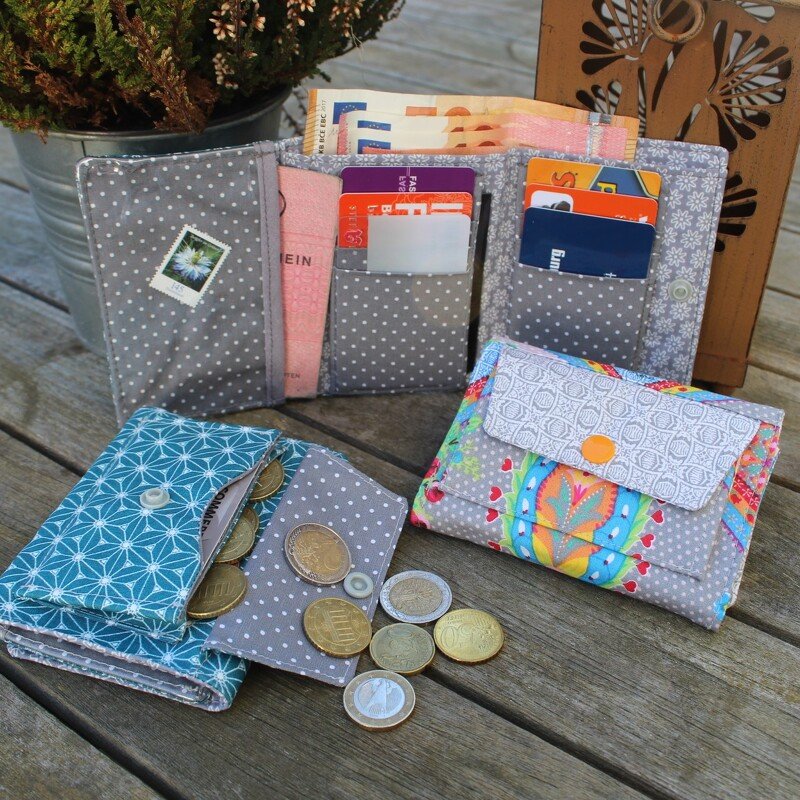 Schnittmuster Geldbörse Kohle(N)Schlepper