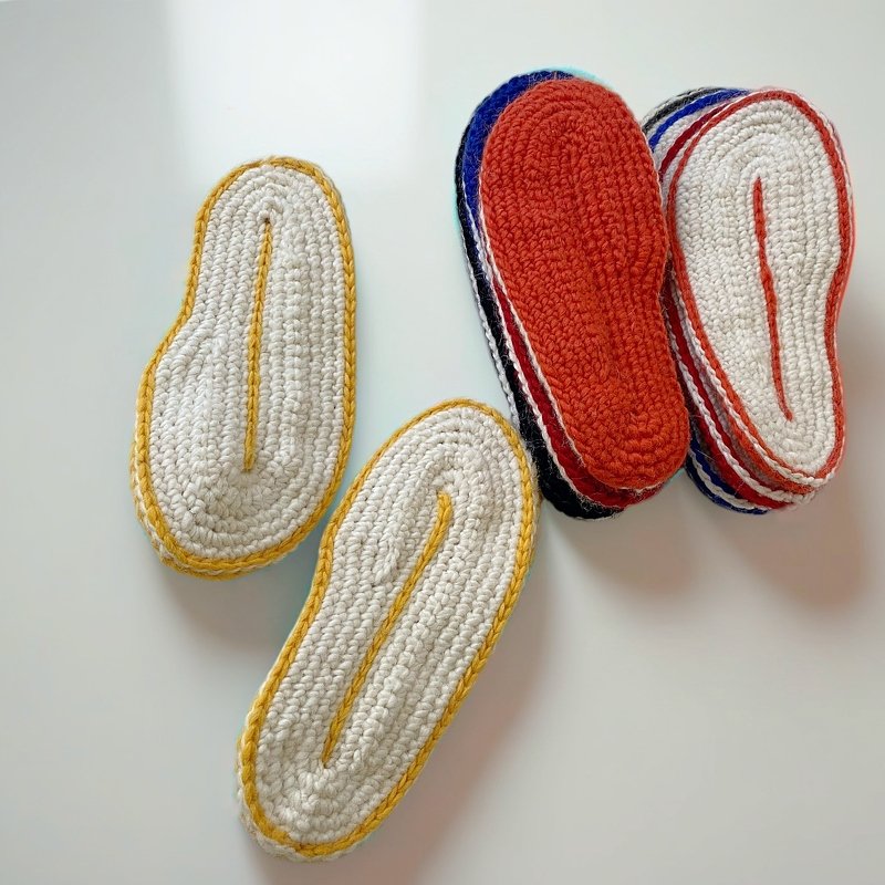 Soles, all size. Only 4 basic crochet stitches. Crochet pattern - Image 7