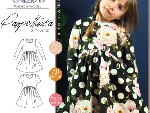 E-Book Paspeltunika Gr. 74 bis 152