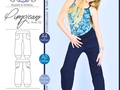 E-Book Pumpjeans Gr. 74 bis 152
