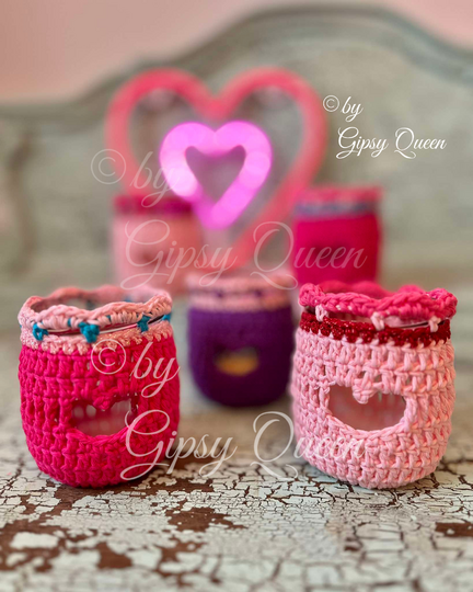 Häkelanleitung Herz Windlicht – DIY Deko für romantische Anlässe