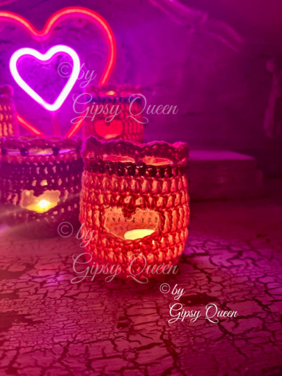 Häkelanleitung Herz Windlicht – DIY Deko für romantische Anlässe