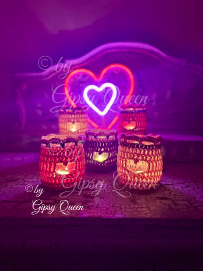 Häkelanleitung Herz Windlicht – DIY Deko für romantische Anlässe