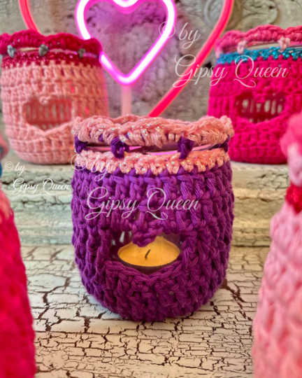 Häkelanleitung Herz Windlicht – DIY Deko für romantische Anlässe