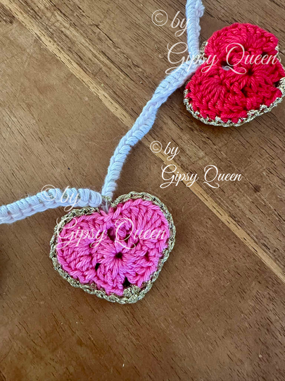 Häkelanleitung Herz Lichterkette – Romantische DIY-Deko für Zuhause