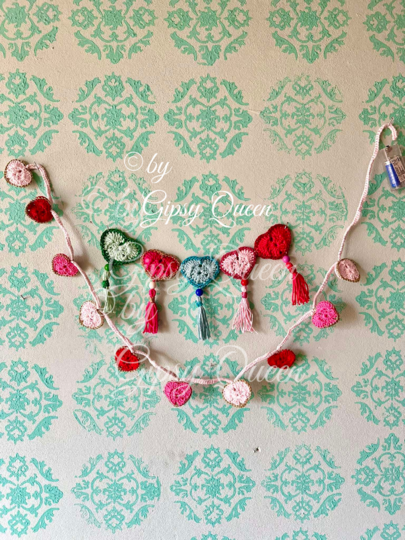 Häkelanleitung Herz Lichterkette – Romantische DIY-Deko für Zuhause