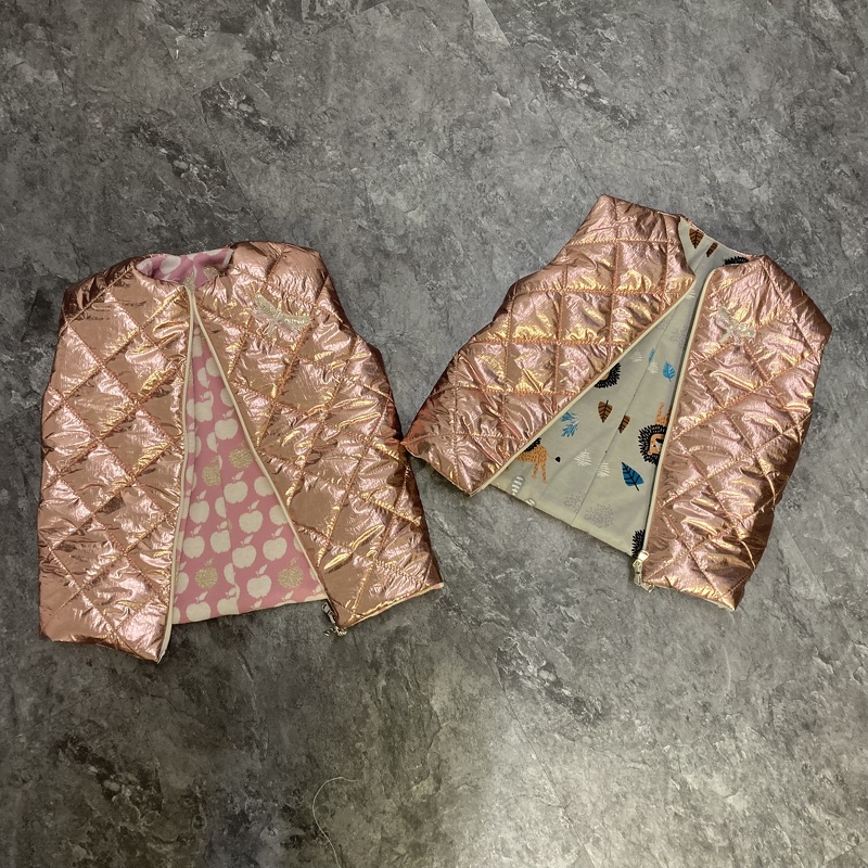 Schnittmuster/E-Book für eine Kinderweste Elleni in 4 Größen: 92-98-104-110