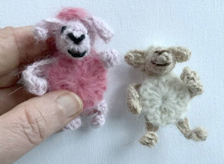 Zuckersüße Mini Schäfchen