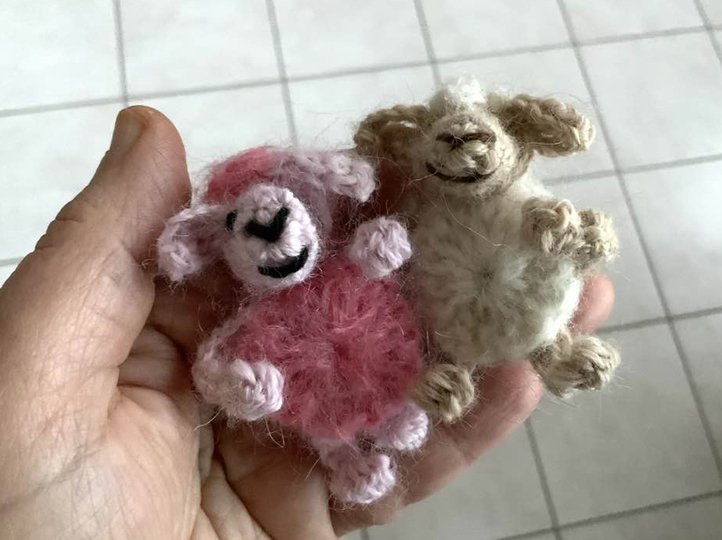 Zuckersüße Mini Schäfchen