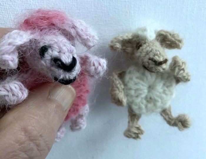 Zuckersüße Mini Schäfchen