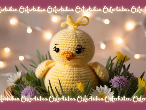 Häkelanleitung Amigurumi "OSTERKÜKEN"