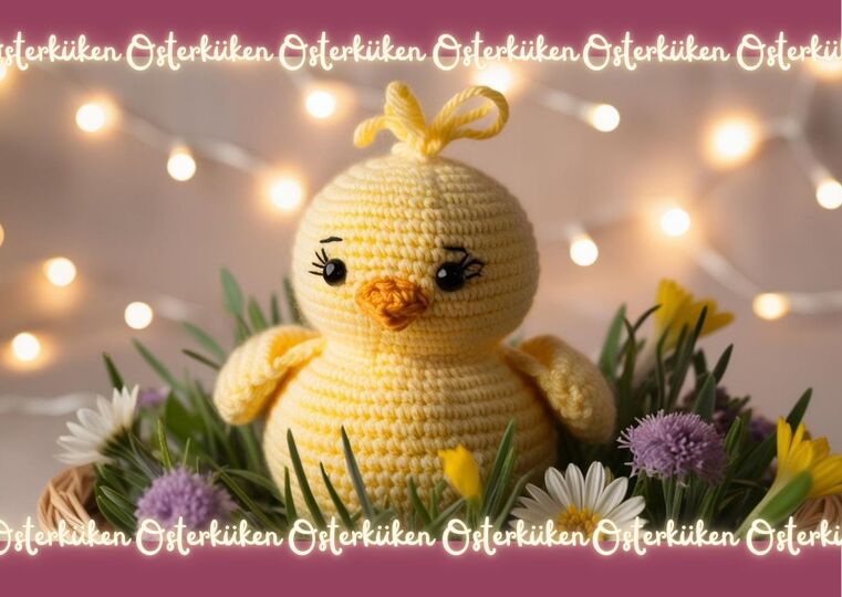 Häkelanleitung Amigurumi "OSTERKÜKEN"