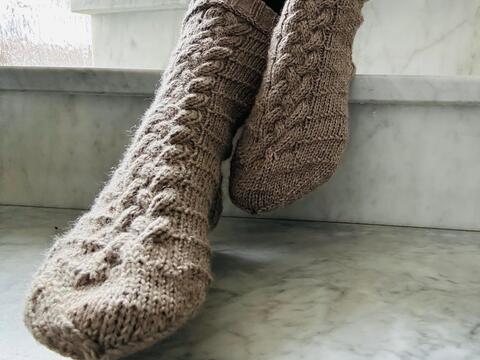 Kuschelsocken *FRIEDA*