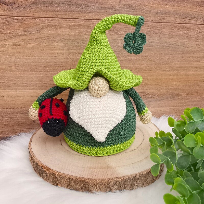 GLÜCKS-WICHTEL – Häkelanleitung Gnom - Bild 8