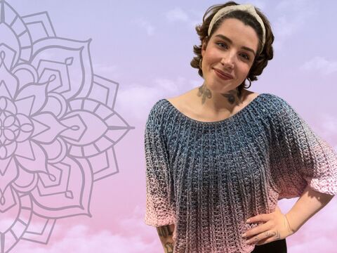 Häkelanleitung Ponchopulli "UNICORN DANCER"