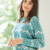 Pulli mit Jacquardstreifen