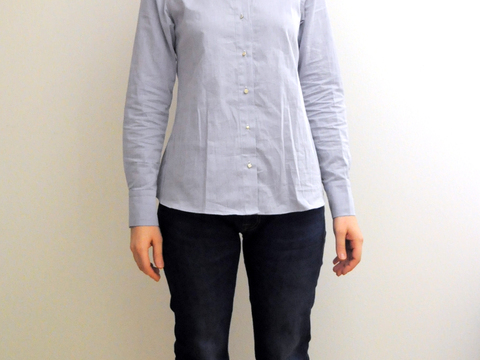 Schnittmuster/E-Book Hemdbluse in den Größen XS-S-M-L-XL