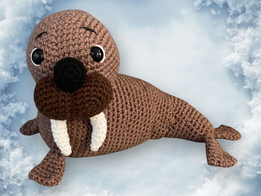 Häkelanleitung Walross Waldemar