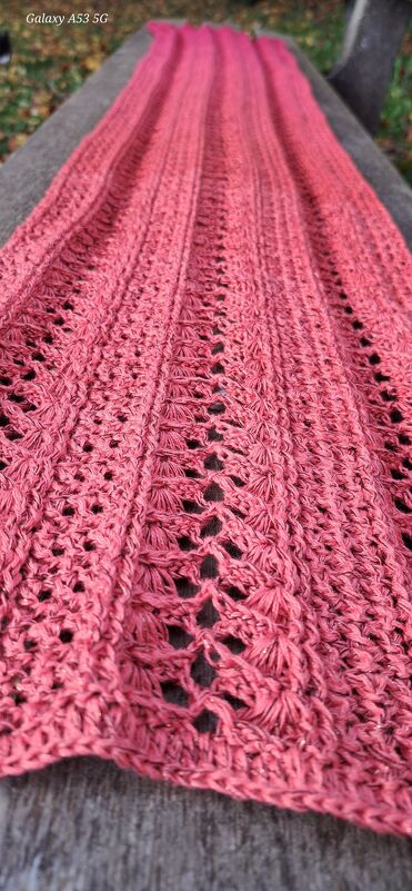 Häkelanleitung Schal "Rhodia"