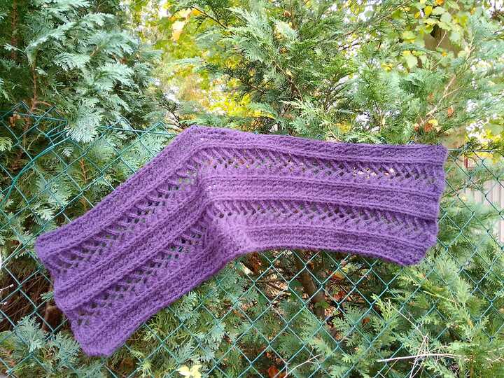 Häkelanleitung Schal "Rhodia"