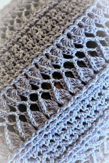 Häkelanleitung Schal "Rhodia"