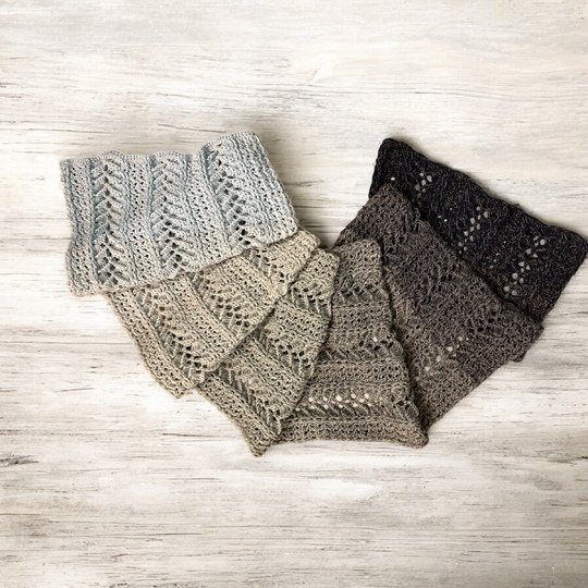 Häkelanleitung Schal "Rhodia"