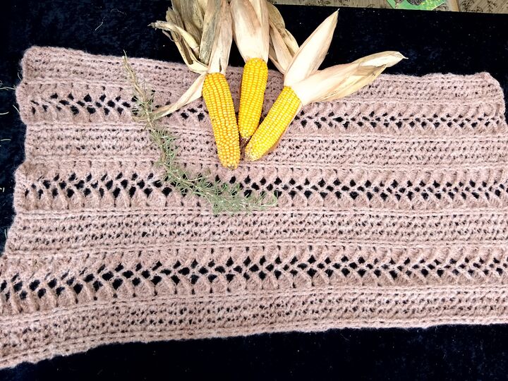 Häkelanleitung Schal "Rhodia"