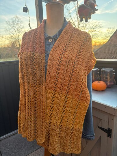 Häkelanleitung Schal "Rhodia"