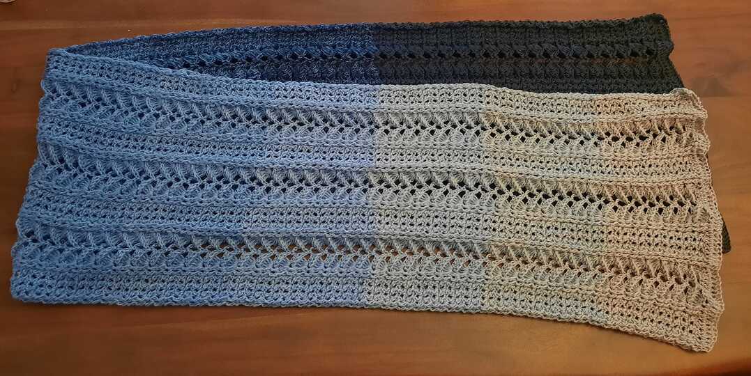 Häkelanleitung Schal "Rhodia"