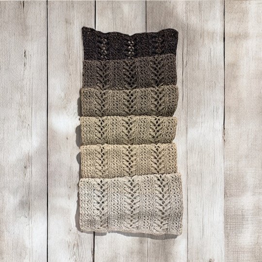 Häkelanleitung Schal "Rhodia"