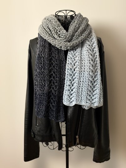 Häkelanleitung Schal "Rhodia"