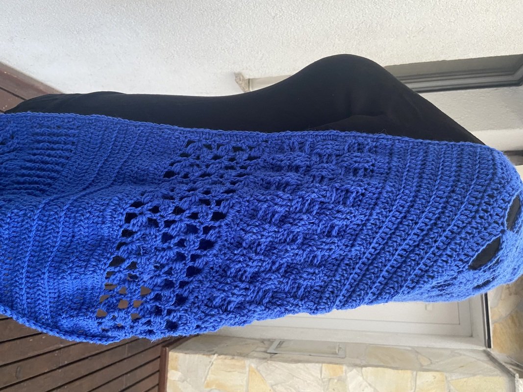 Häkelanleitung für ein wunderschönes Dreieckstuch "Tüchertraum Nr.3" - Bild 9