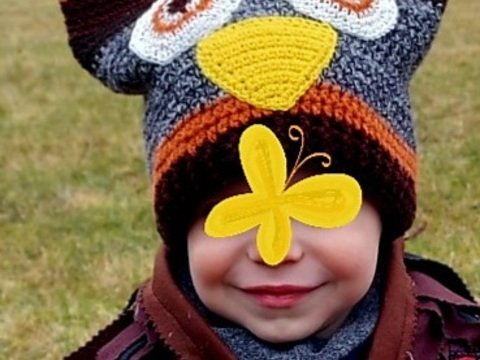 Aaron´s "Kuckuck Mütze" zu Fasching / "Vogel" Mütze häkeln