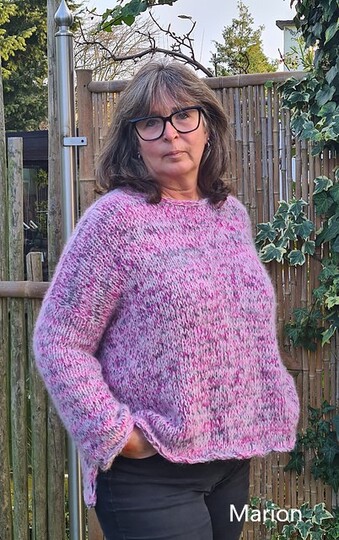 Strickanleitung Oversize Pullover THE BIG FLAUSCHI | 6 Größen