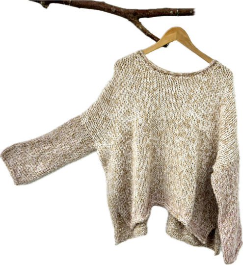 Strickanleitung Oversize Pullover THE BIG FLAUSCHI | 6 Größen