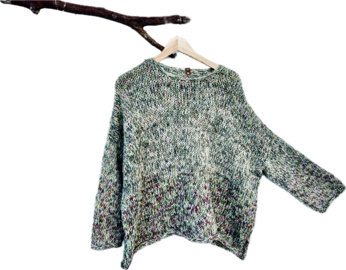 Strickanleitung Oversize Pullover THE BIG FLAUSCHI | 6 Größen