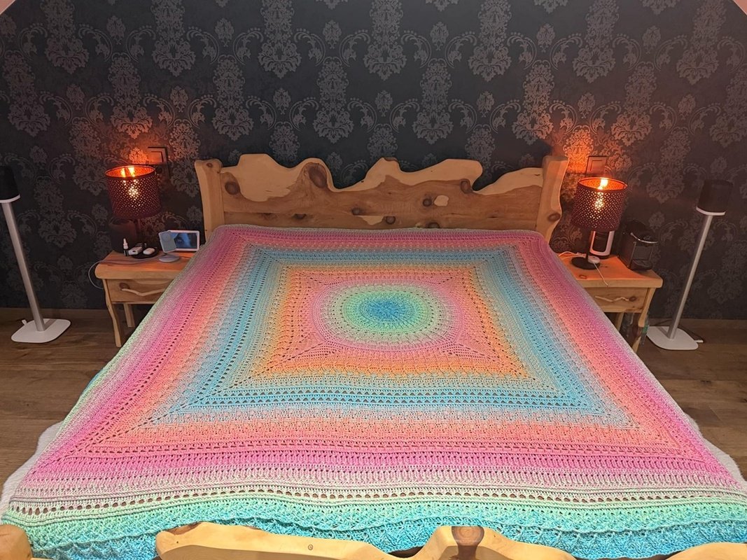 Häkelanleitung Decke Magic - 13 Teile - Bild 4