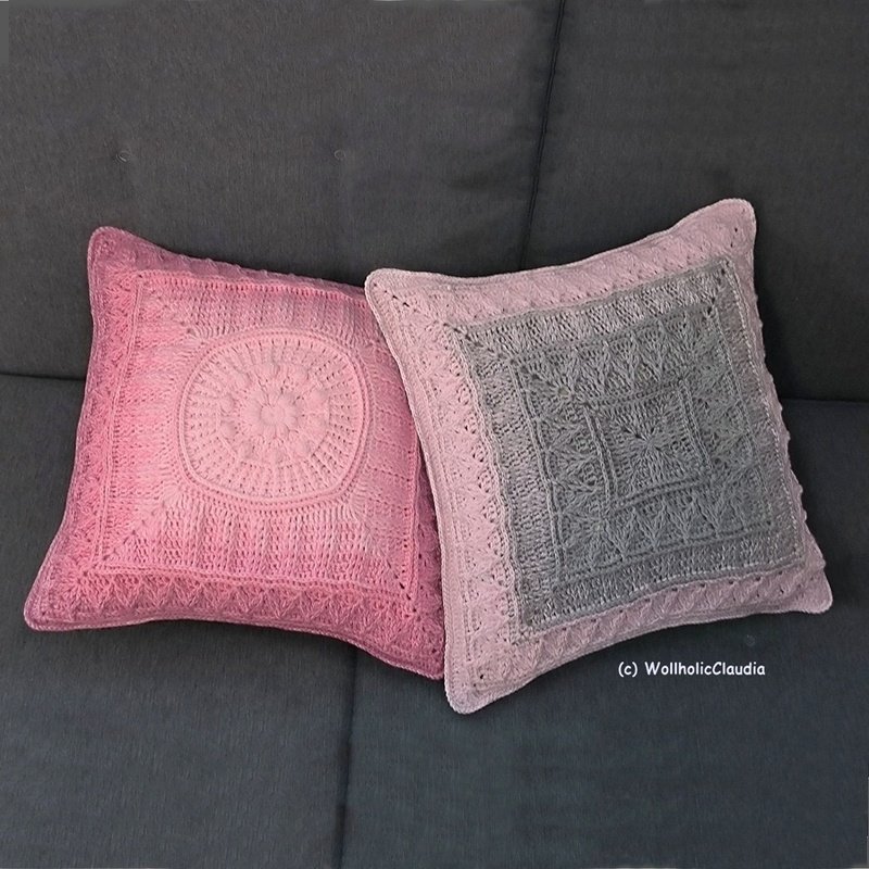 Häkelanleitung Kissen/ Kissenbezug "Magic" - 2er Set - Bild 8