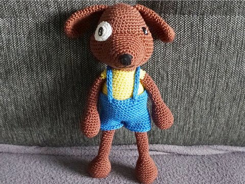 Häkelanleitung: Hund Hope