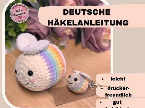 Häkelanleitung Biene Candy Deutsch PDF