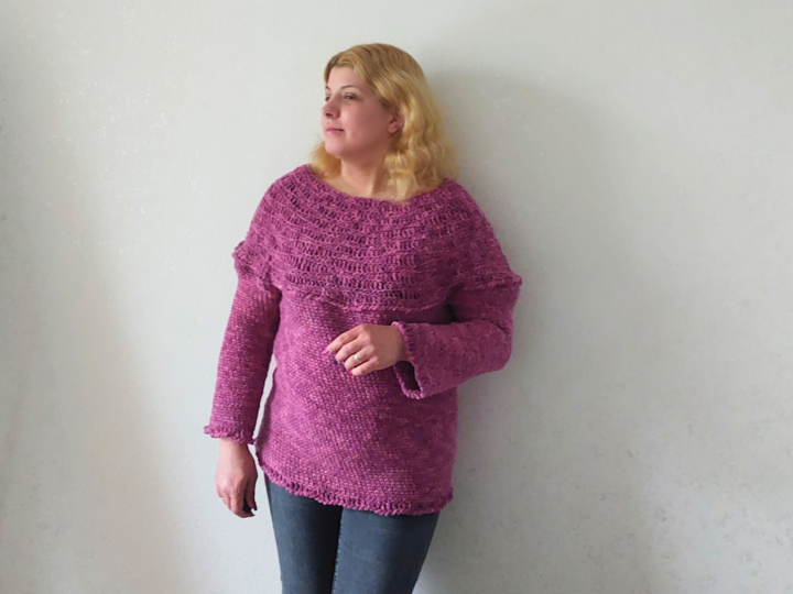 Crochet Pattern Pullover „Aurora“